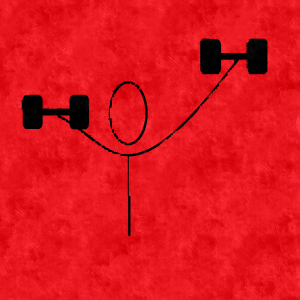 weight lifting exercises icon