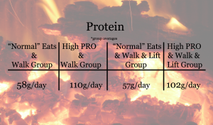 research study weight loss protein weight lifting resistance exercise