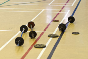 weight lifting barbells